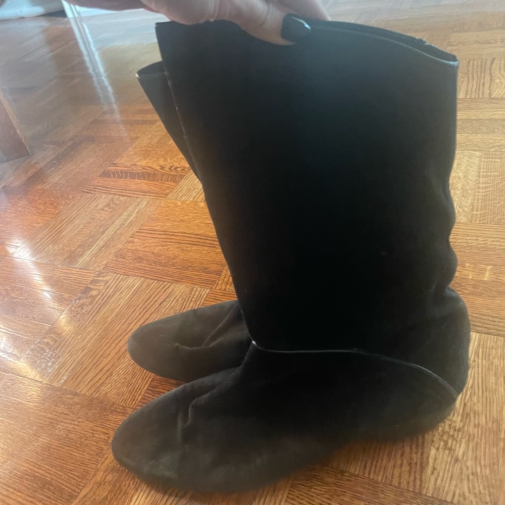 Men's Black Suede Boots